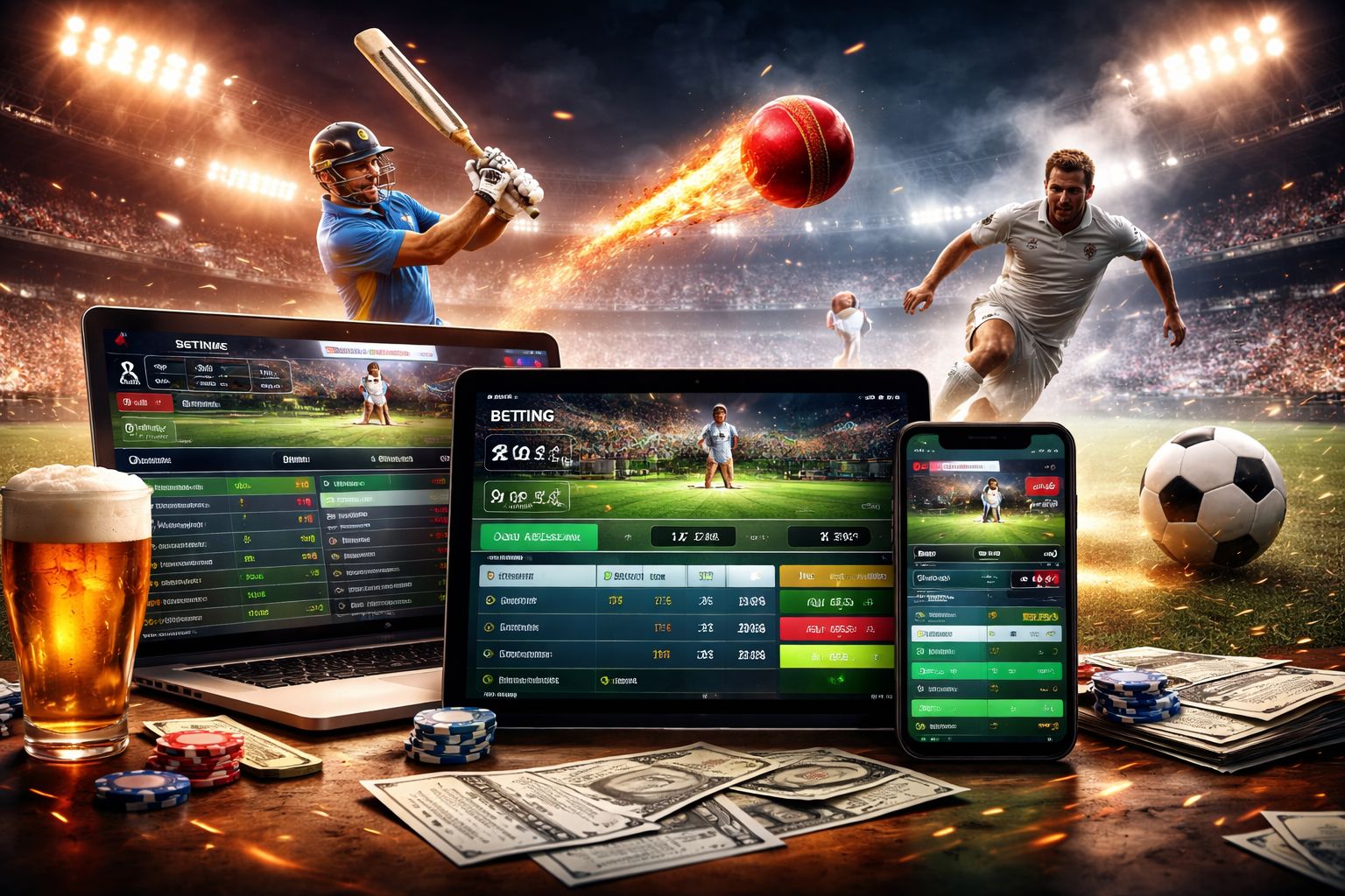 Bóng Đá, Cricket, Và Các Sự Kiện Lớn Sẵn Sàng Cho Mọi Cược